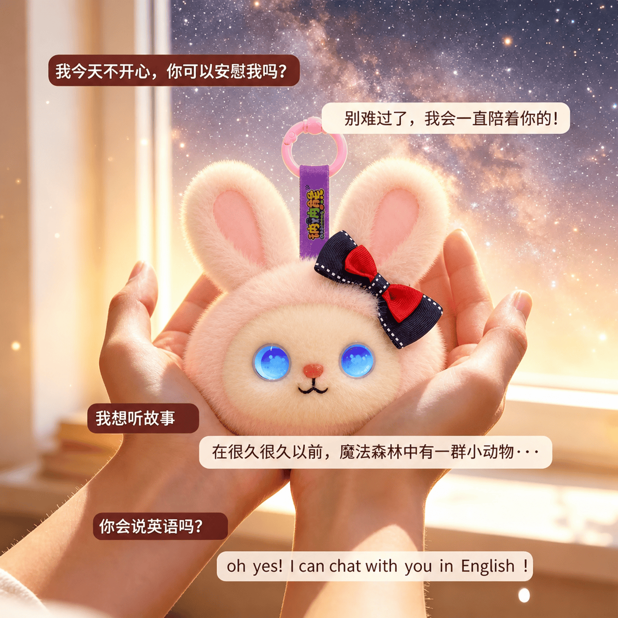 AI桌伴-兔子